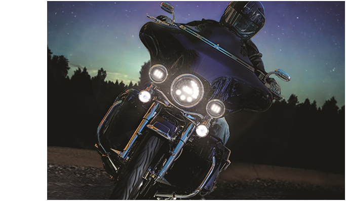 motorcycle led